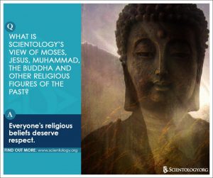 山達基對摩西、基督、穆罕默德、佛陀以及過去其他偉大宗教人物的看法是什麼？